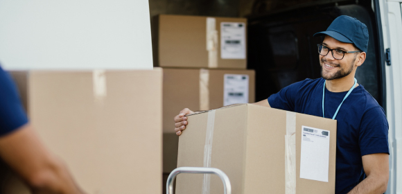 packaging box delivery