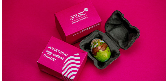 egg box pink premium packaging