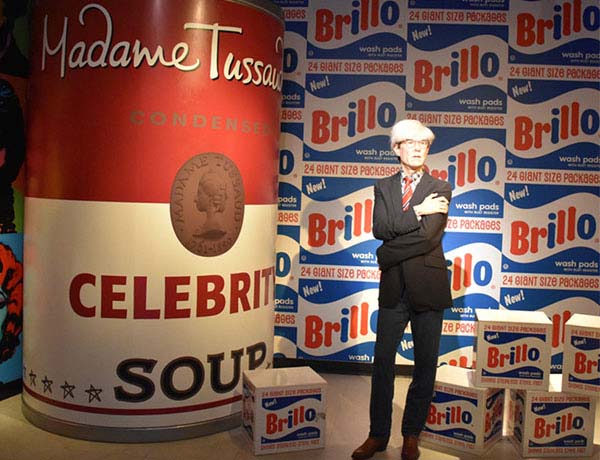 Warhol at Madame Tussauds Wax Museum in Orlando