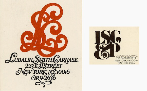 lubalin graphic design studio