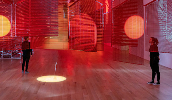 Haegue Yang, Photo Zachary Balber, Coutesy The Bass Museum of Art.