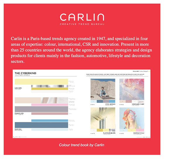 colour trend book by Carlin