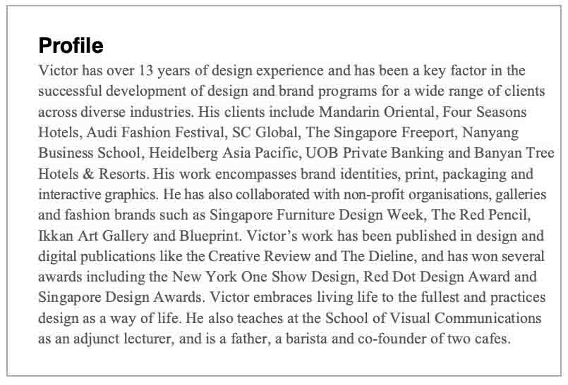 Victor Lim Profile Text
