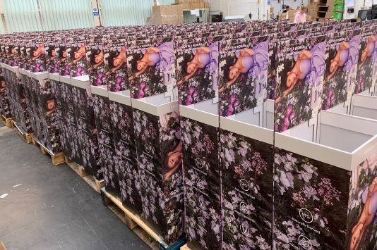 Ariana Grande Positive Floor Standing Display Unit Warehouse
