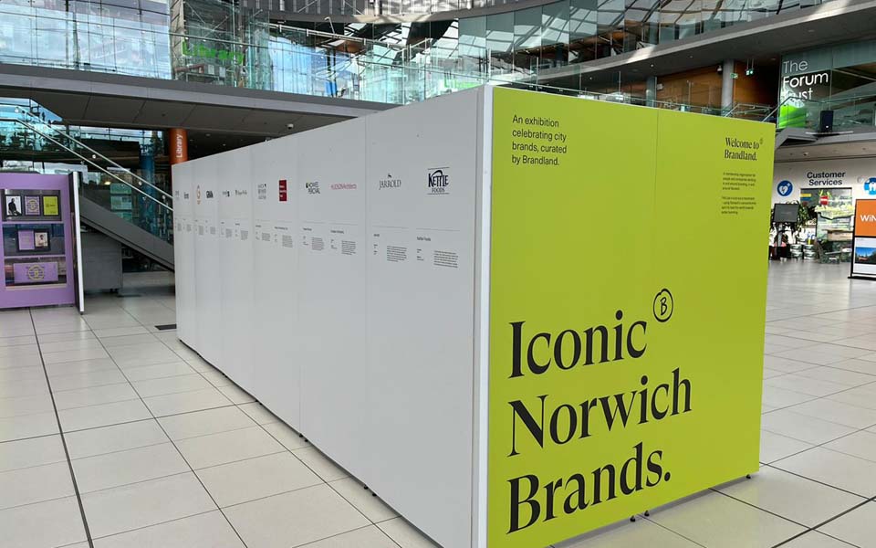 Iconic Norwich Brands Exhibition Stand