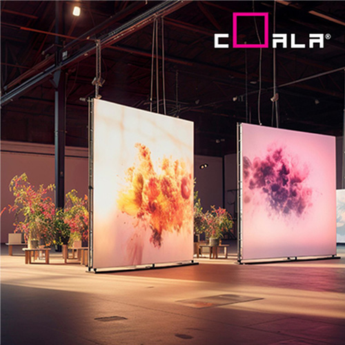 coala textile backlit city