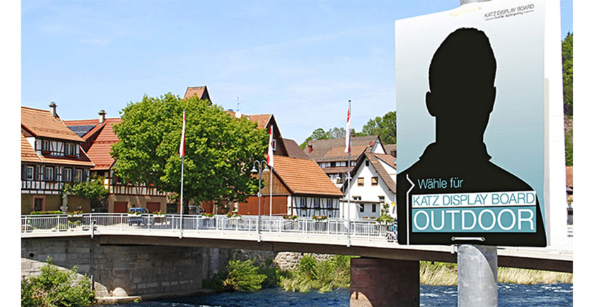 Outdoor Display Board banner
