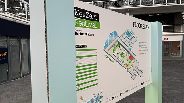 Onward Display signage using Xanita Print