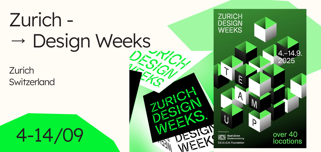 Zurich Design Weeks banner