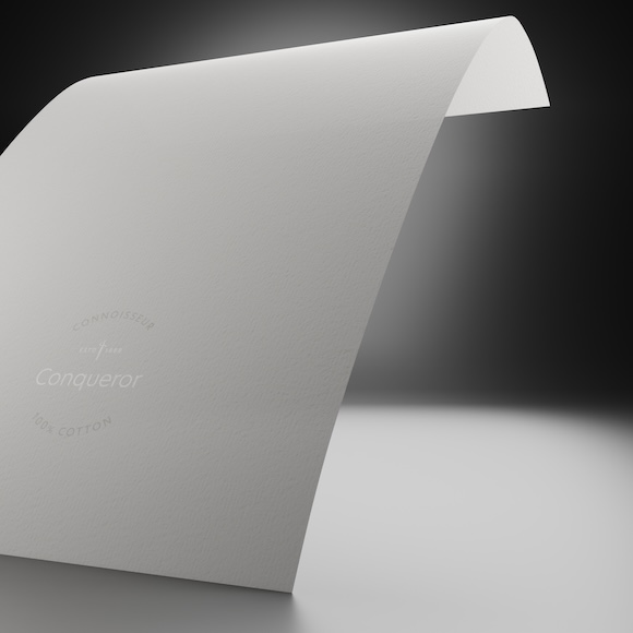 Elegant textured paper with watermark