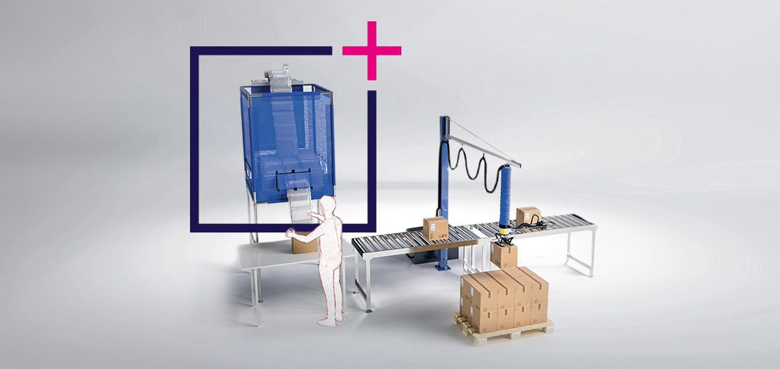 Ergonomic Packaging Process Banner