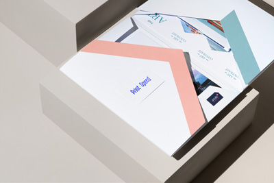 Print Speed die-cut folder