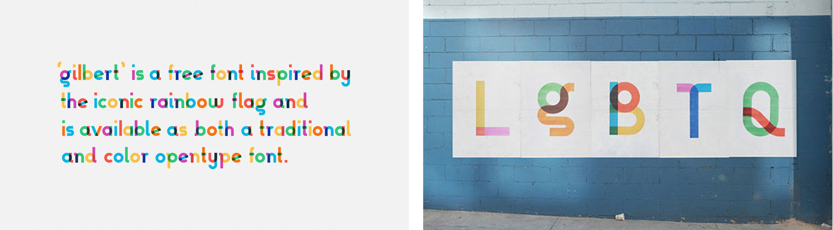 Gilbert font by NewFest