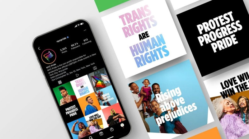 Heritage of Pride’s visual identity