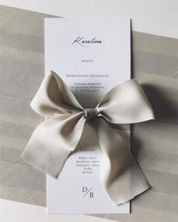 Wedding Menu Design on Keaykolour