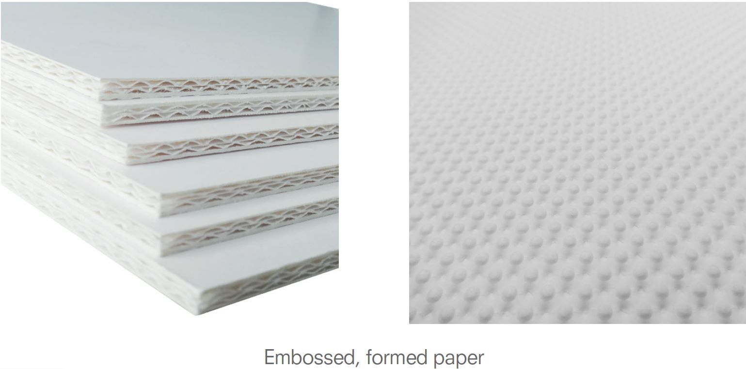 Embossed Core Paper