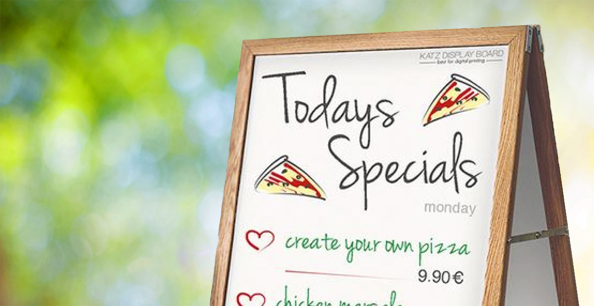 KATZ Sustainable Display Board Products Antalis UK