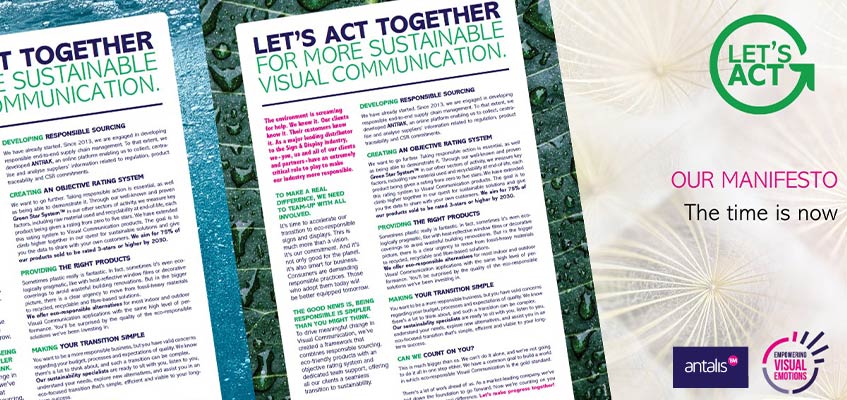 Visual Communication Manifesto Banner