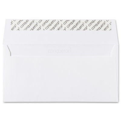 Conqueror Wove Envelope High White 110x220mm 120gsm Box of 500