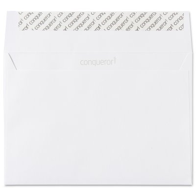 Conqueror Wove Envelope High White C5 162x229mm 120gsm Pack of 250