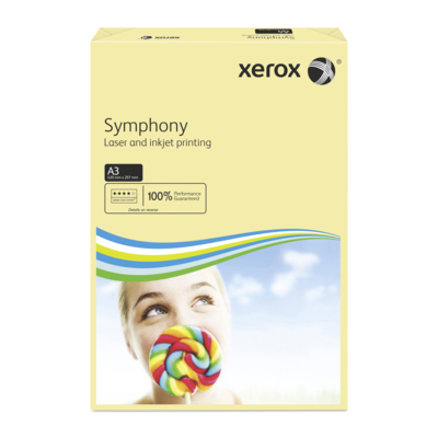 Xerox Symphony Pastel Ivory A3 80gsm Pack of 500 Sheets