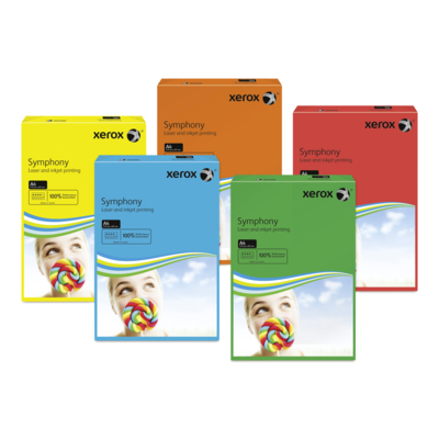 Xerox Symphony Strong Dark Blue A4 80gsm Pack of 500 Sheets