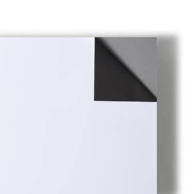 Coala Ferro Film Polypropylene White / Metal Black-Back 1370mm x 30 Metres 190 Micron