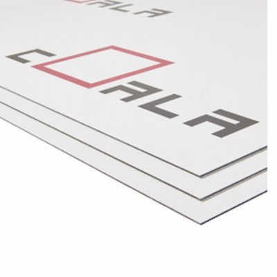 Coala Printbond 158 Ultralite White Aluminium Composite Matt/Grey 2440x1220mm 3mm