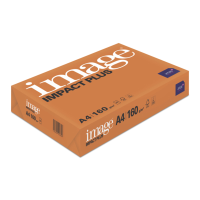 Image Impact Plus White Paper For Digital Colour Printing A4 160gsm pack of 250 sheets