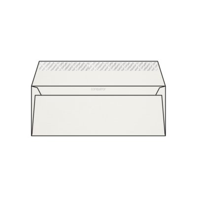 Conqueror Wove Envelope High White 110x220mm 120gsm Box of 500