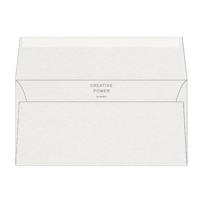 Curious Metallics Envelope Ice Silver 110x220mm 120gsm Pack of 250