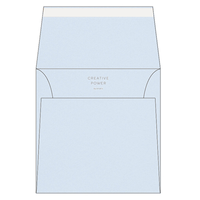 Olin Colours Envelope Baby Blue 170x170mm 120gsm Pack of 250