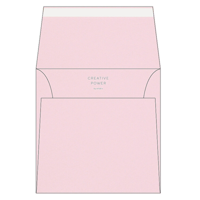 Olin Colours Envelope Baby Pink 170x170mm 120gsm Pack of 250