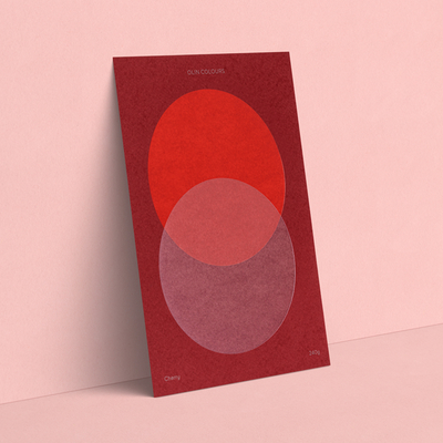 Olin Colours Creative Paper Cherry 450x640mm 90gsm Pack of 250 Sheets