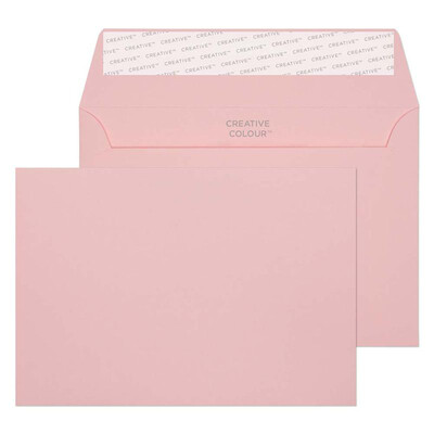 Purely Creative Colour Envelopes Baby Pink 15101 120gsm 25 Per Pack