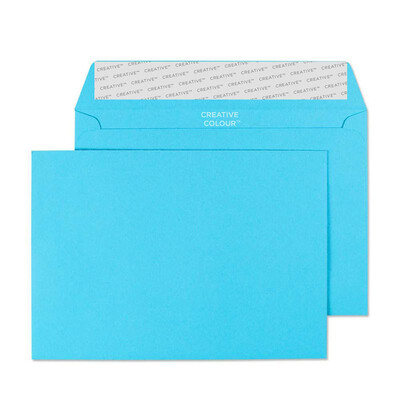 Purely Creative Colour Envelopes Cocktail Blue 15109 120gsm 25 Per Pack