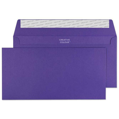 Purely Creative Colour Envelopes Blackcurrant 247 120gsm 500 Per Pack