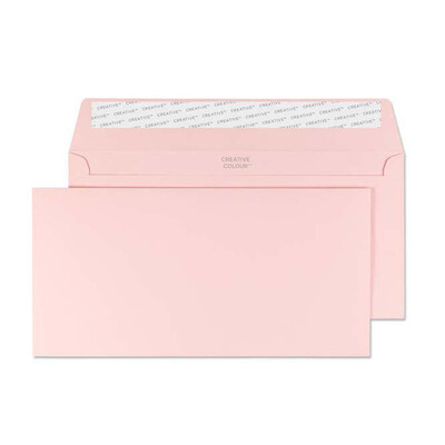Purely Creative Colour Envelopes Baby Pink 25201 120gsm 25 Per Pack
