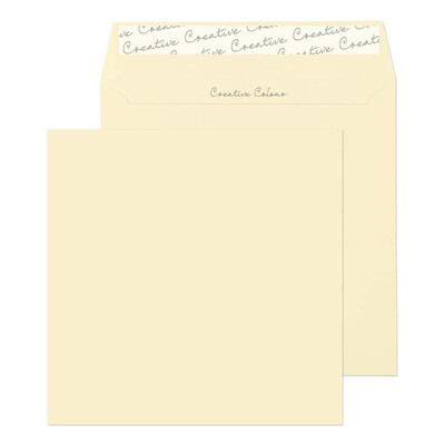 Purely Creative Colour Envelopes Clotted Cream 653 120gsm 500 Per Pack