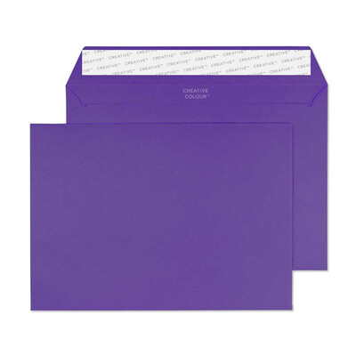 Purely Creative Colour Envelopes Blackcurrant 347 120gsm 500 Per Pack
