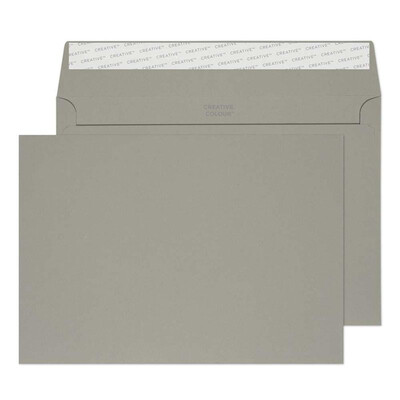 Purely Creative Colour Envelopes Storm Grey 45325 120gsm 25 Per Pack