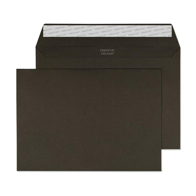 Purely Creative Colour Envelopes Bitter Chocolate 45326 120gsm 25 Per Pack