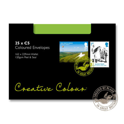 Purely Creative Colour Envelopes Avocado Green 45308 120gsm 25 Per Pack