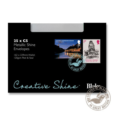 Purely Shine Metallic Silver 45312 130gsm 25 Per Pack