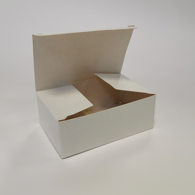 Business Card Box White 97x62x36mm with Lid