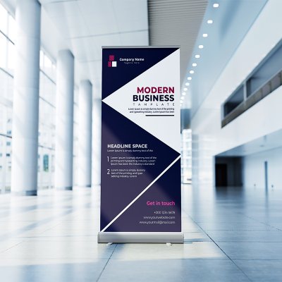 Coala Roll-Up Polypropylene W Display Banner White 914mm x 50 Metres 200 Micron