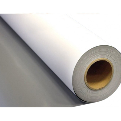 Coala Stay Flat Pop Up Display Banner White 1370mm x 30 Metres 500 Micron