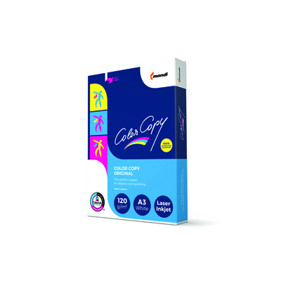 Color Copy Original White Paper For Digital Colour Printing A3 120gsm pack of 250 sheets