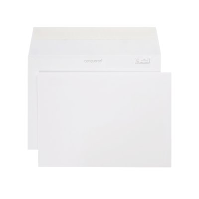 Conqueror Wove Envelopes Diamond White Wallet C5 120gsm