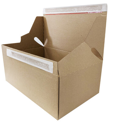 Single Wall Despatch Box FEFCO 0713 252x136x88mm Pack of 20